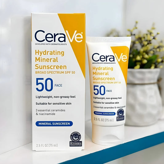 Cerave Hydrating Mineral Sunscreen Spf 100 Ml